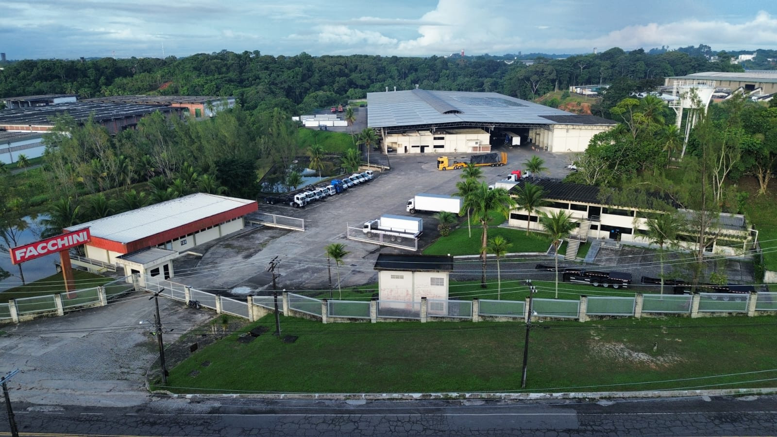 Vista da Fábrica Facchini Simões Filho